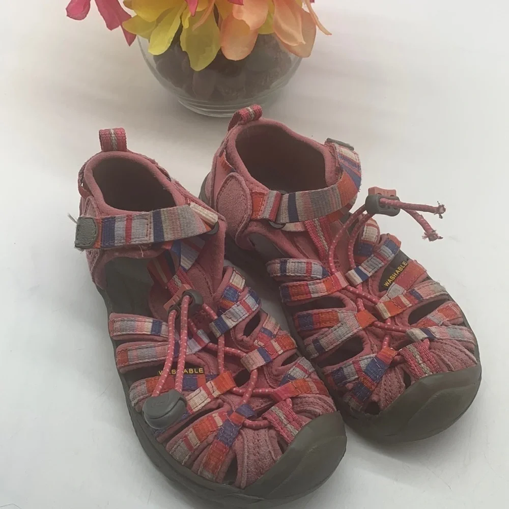 Keen Pink Hiking Sandals Sz 12